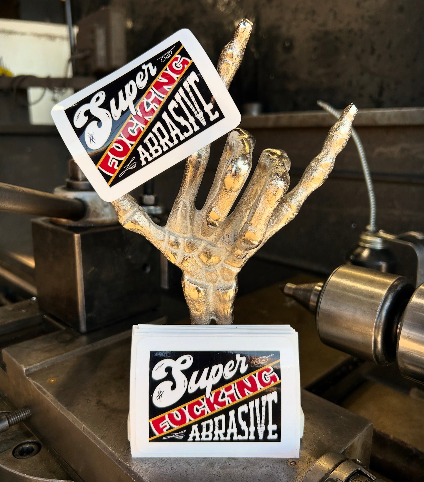 Super Fucking Abrasive Stickers