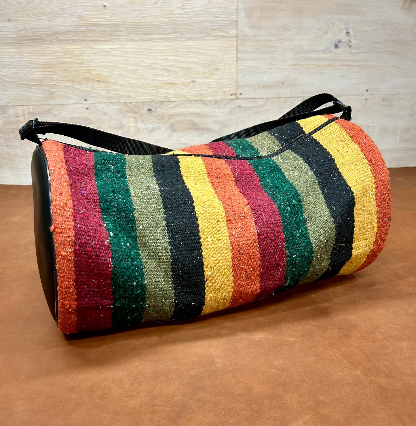 Round Southwestern Duffel Bags