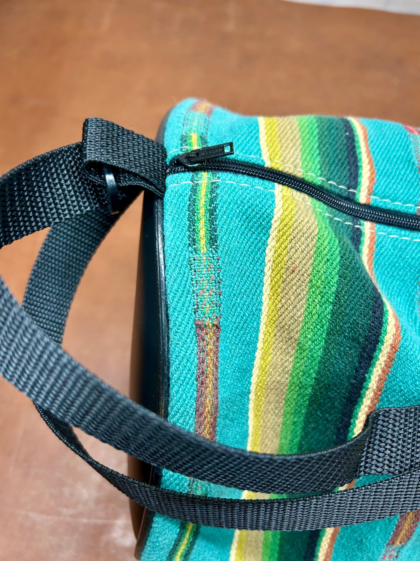 Round Southwestern Duffel Bags