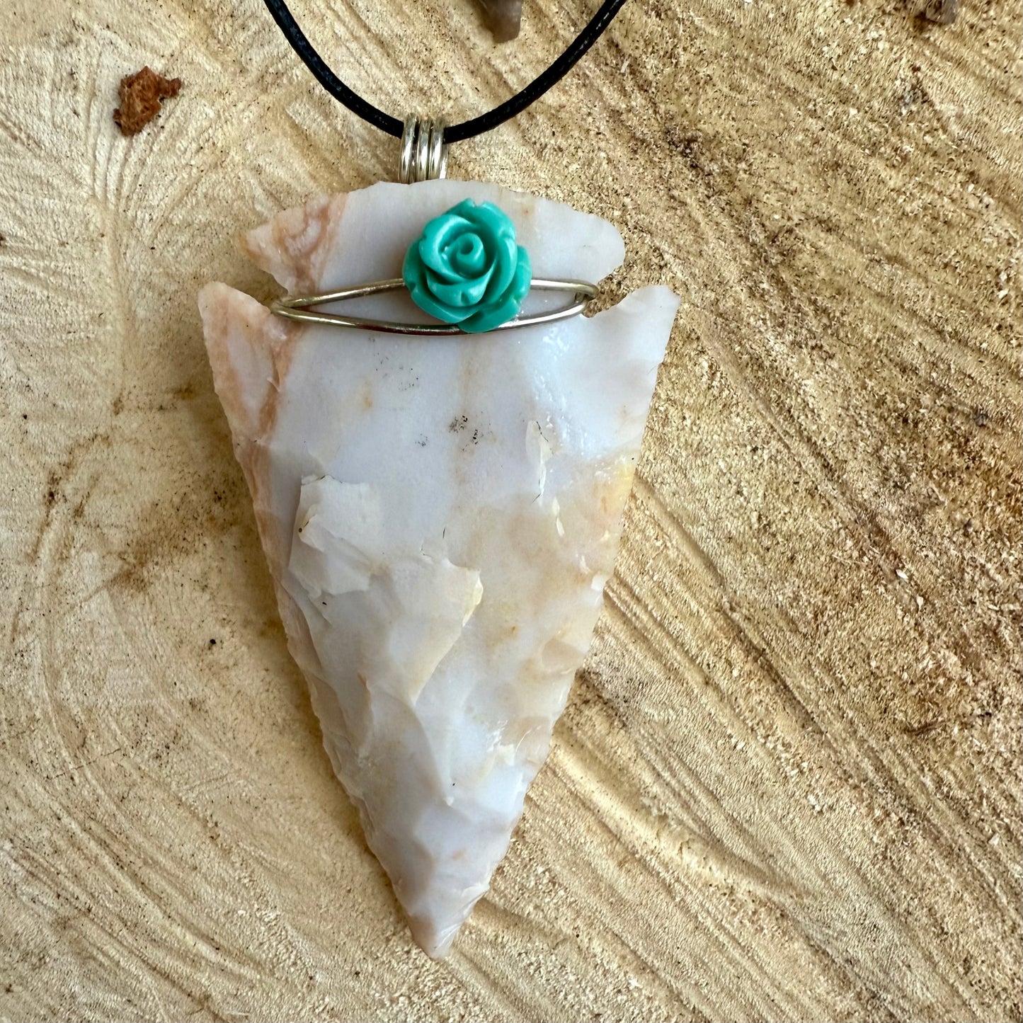 Wire Wrapped Arrowhead Necklaces