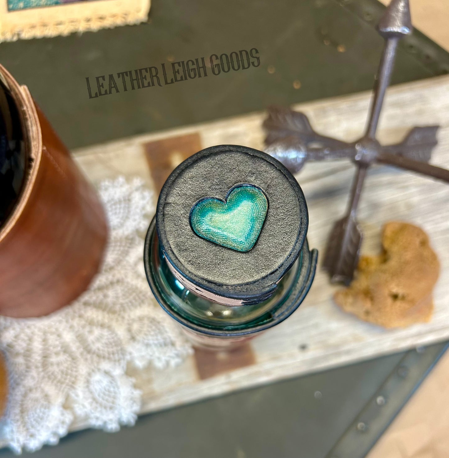 Leather Water Bottle Muse