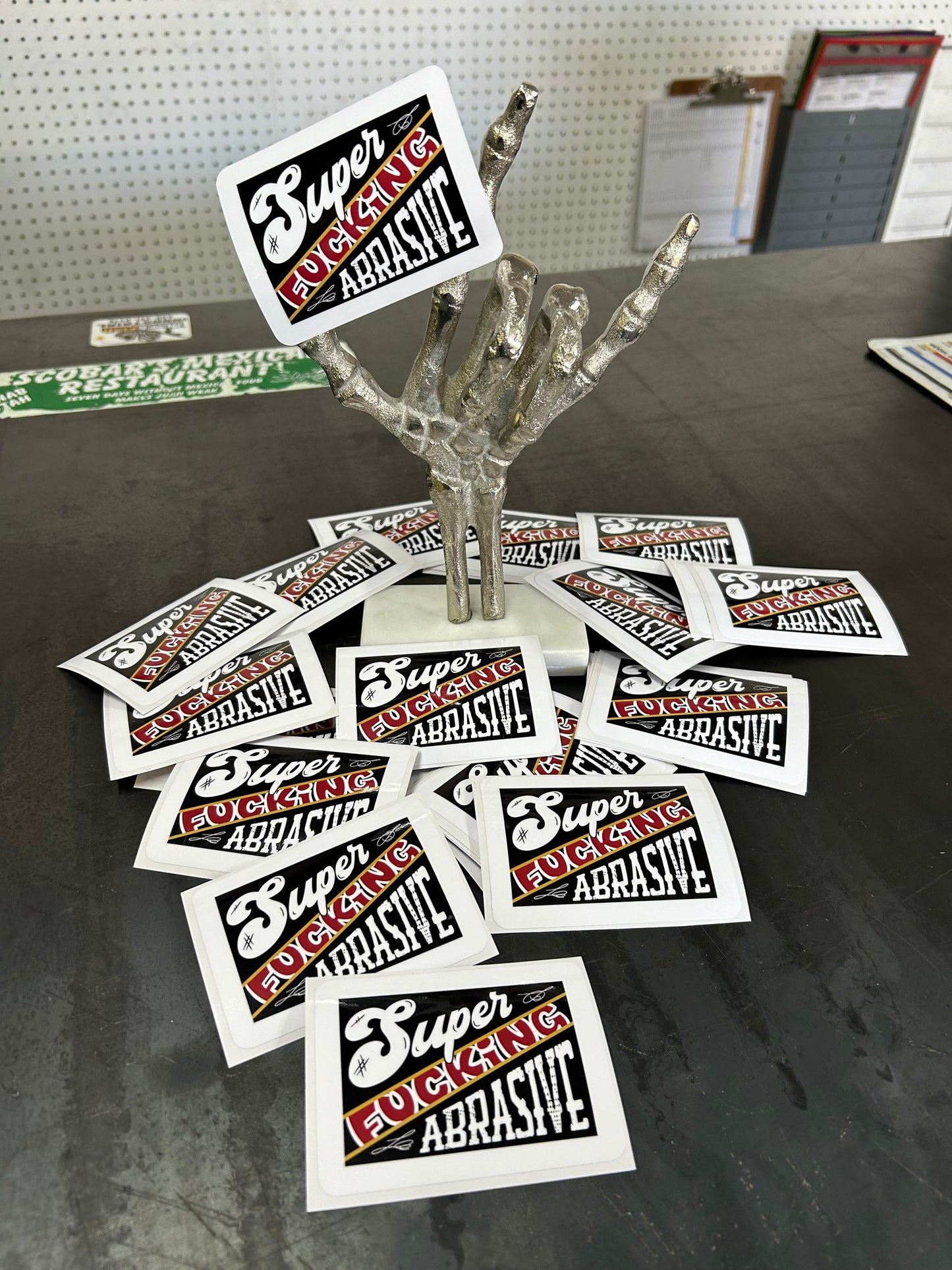 Super Fucking Abrasive Stickers