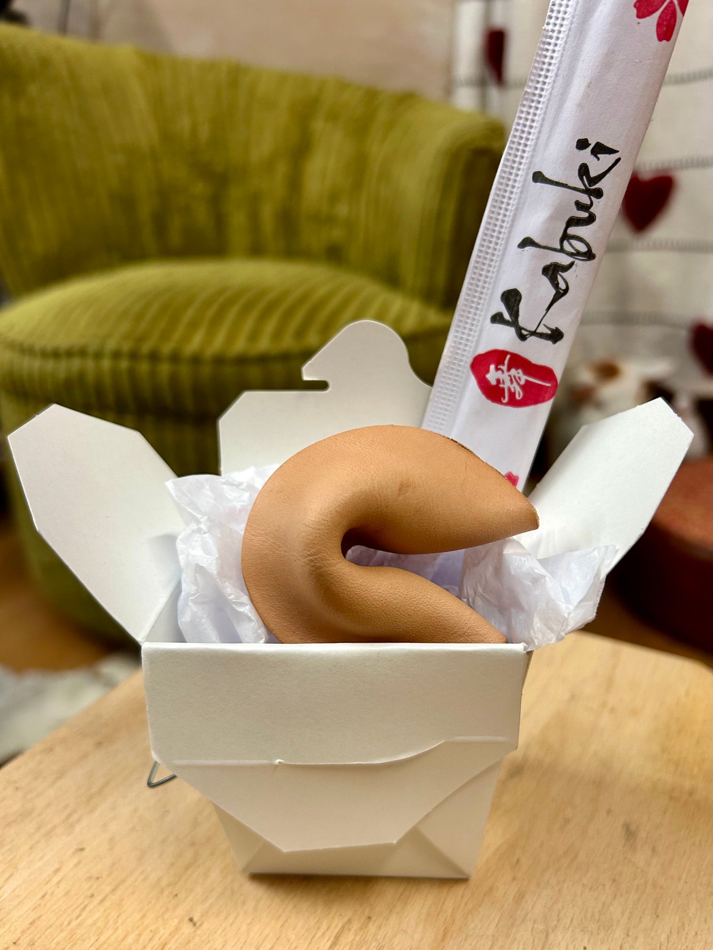 Leather Fortune Cookie