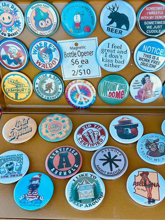 Magnetic Bottle Openers