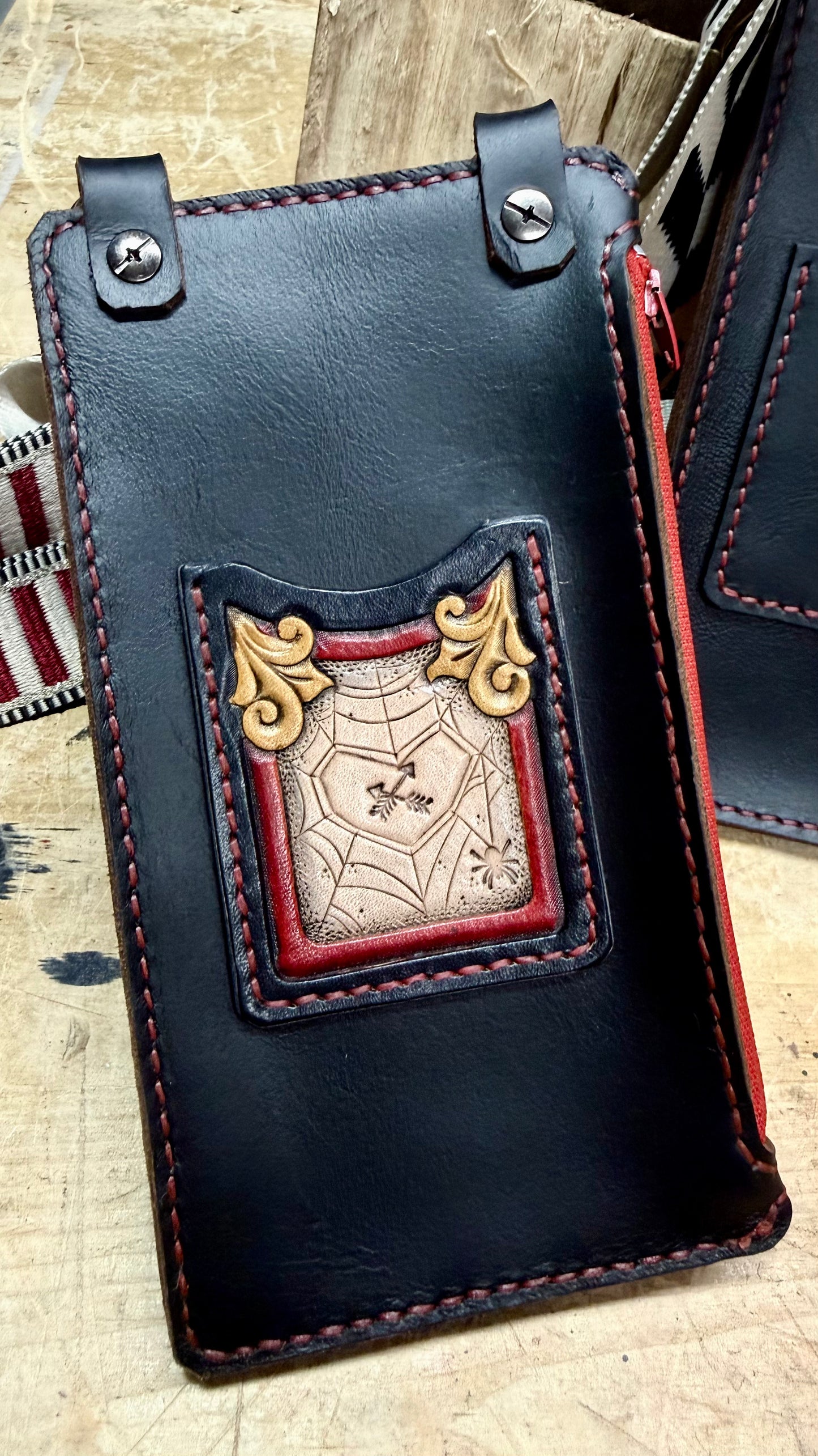 Leather Cellphone Belt, Purse, Pouch