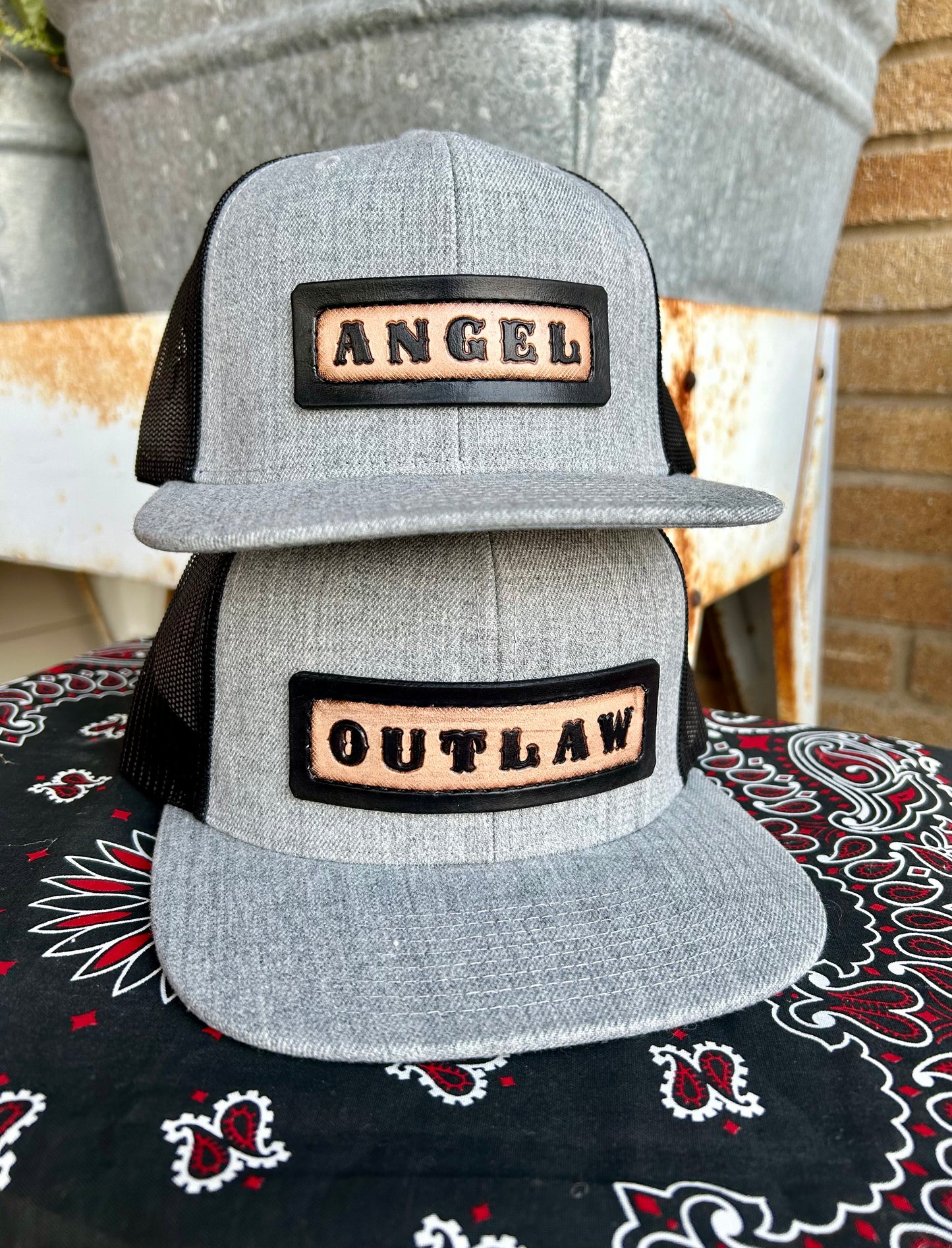 Angel & Outlaw Trucker Cap