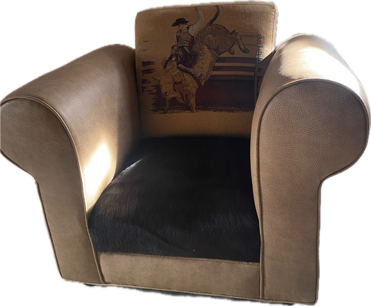 Custom Western Themed Youth Chair
