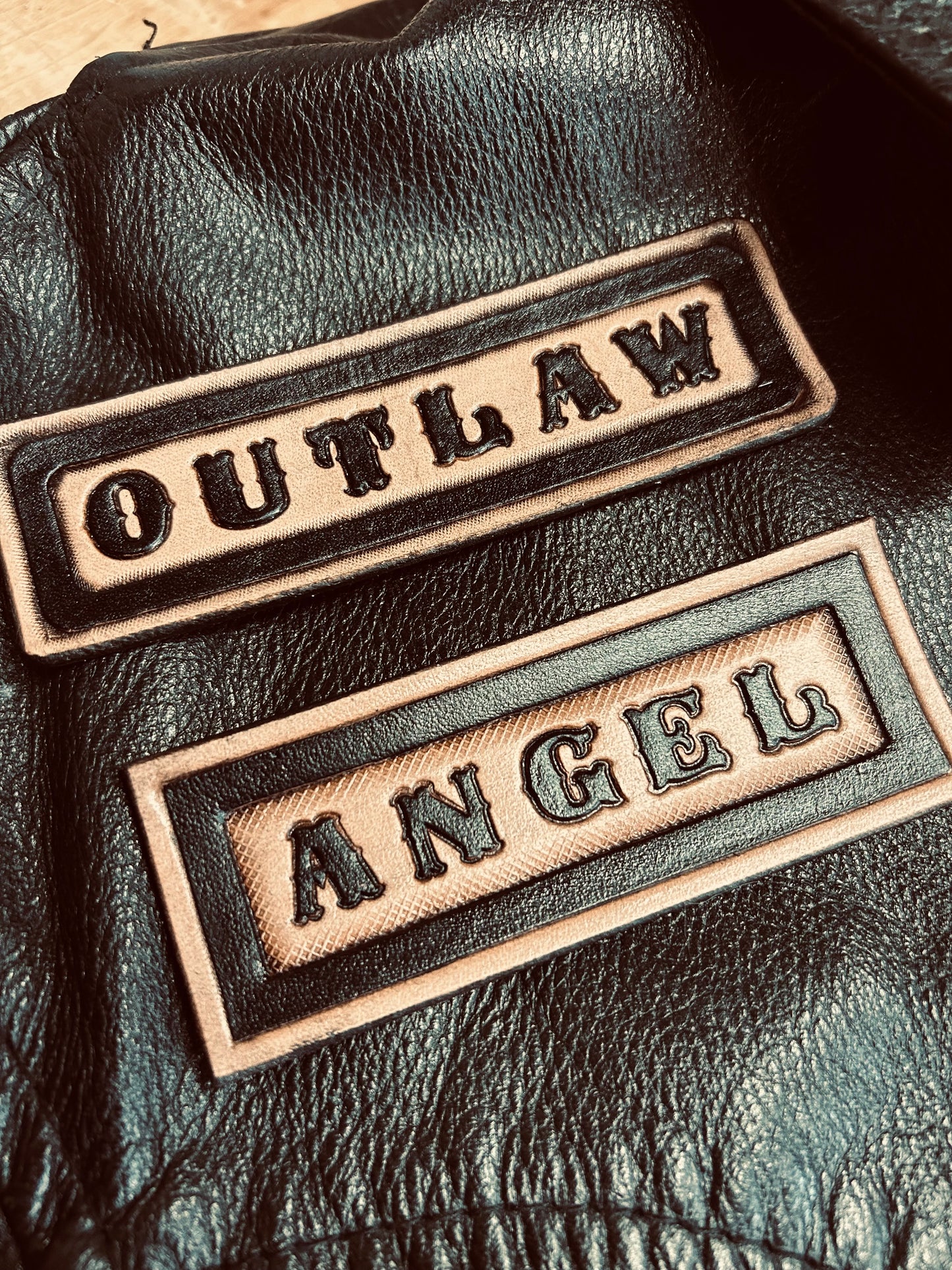 Leather Label Patch