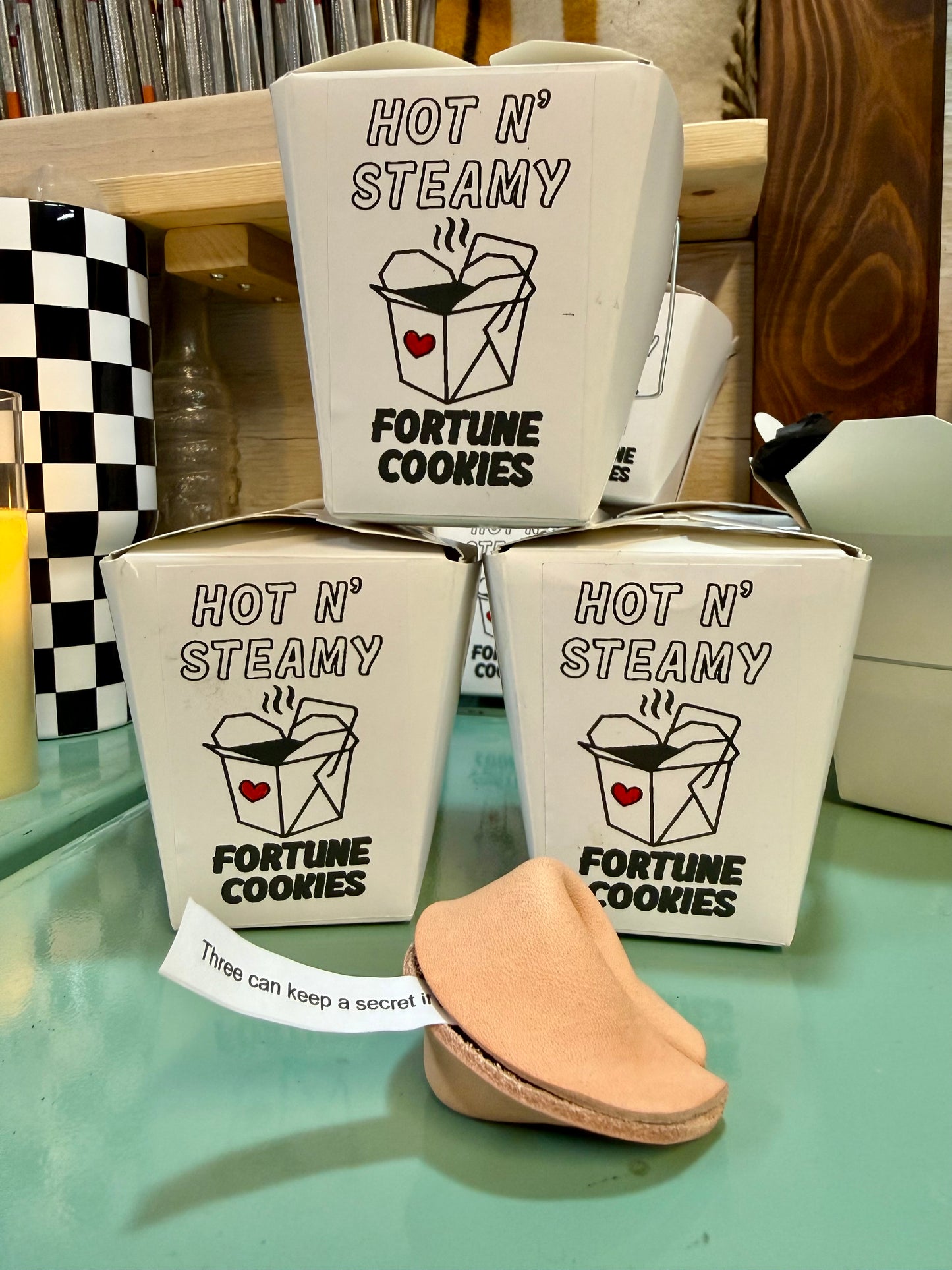 Hot n’ Steamy Leather Fortune Cookies