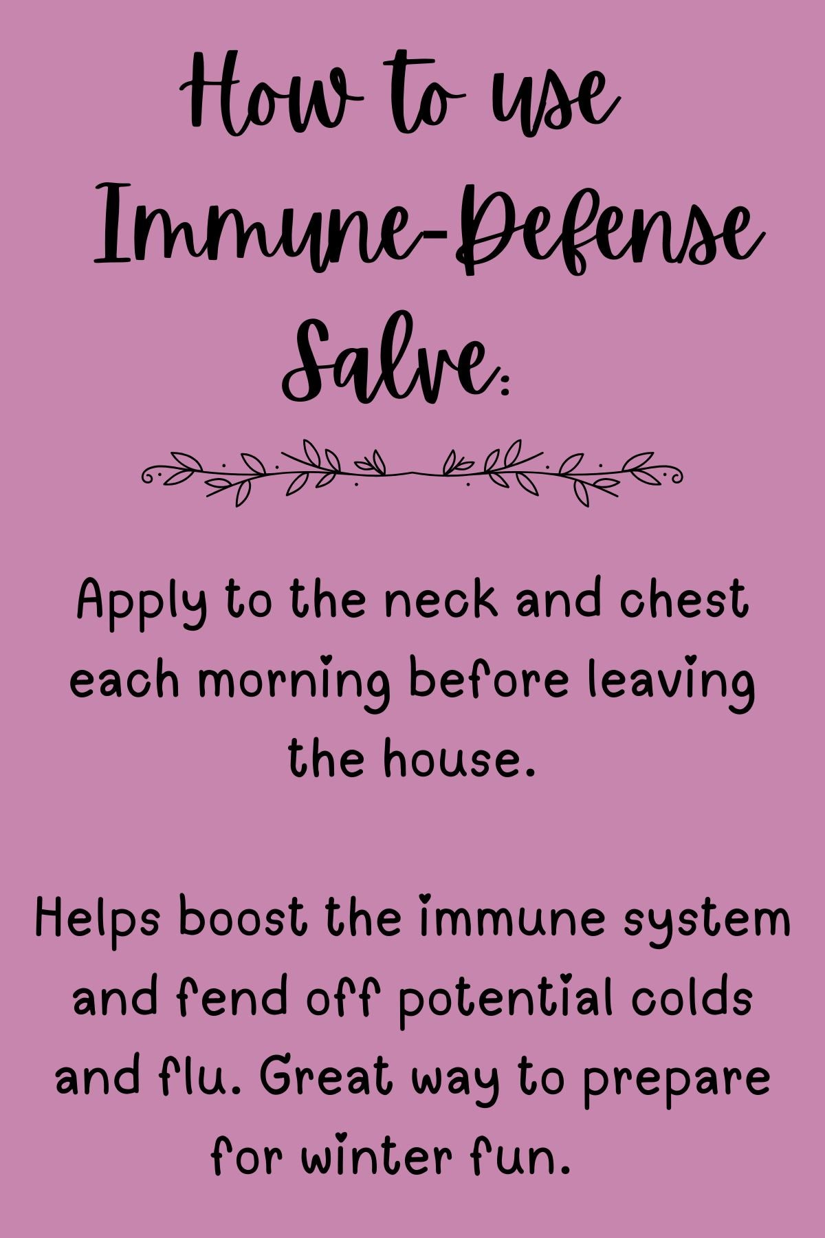 Nature’s Remedy Handcrafted Salves