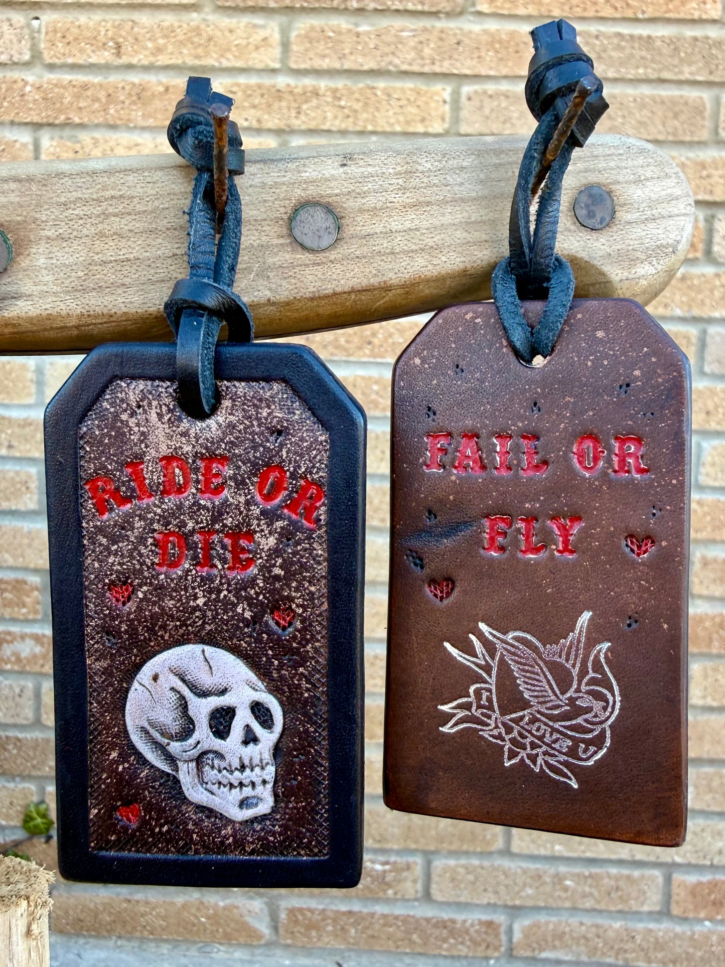 Ride or Die Leather Valentine
