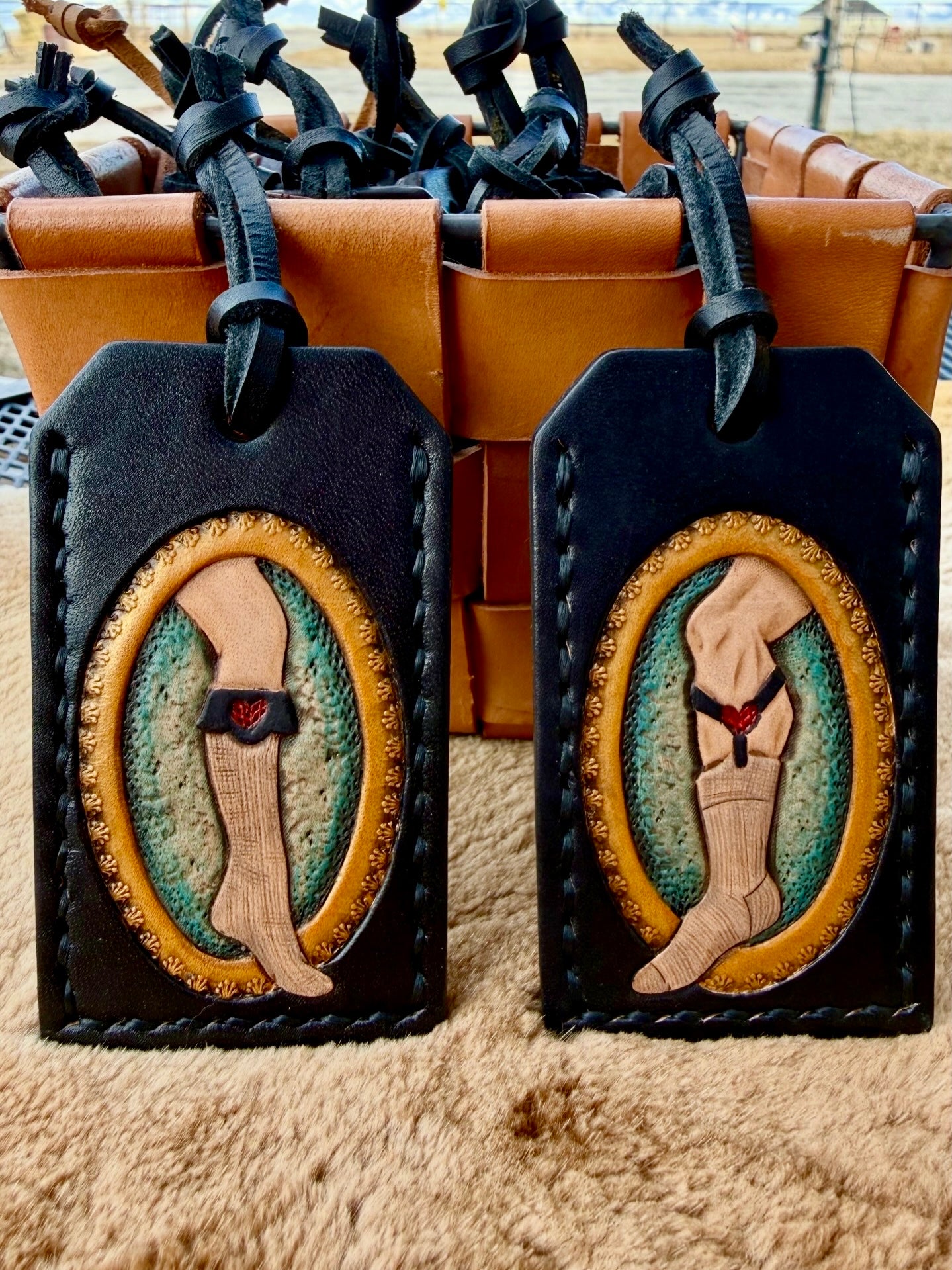 Sock It to Me Leather Valentines