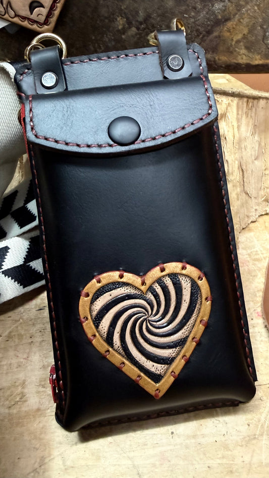 Leather Cellphone Belt, Purse, Pouch