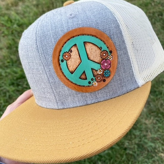 Peace Out Patch Hat